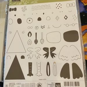Stampin Up! Playful Pals polymer stamp set and Coordinating Die set